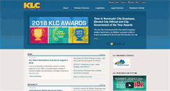 Desktop Screenshot of klc.org